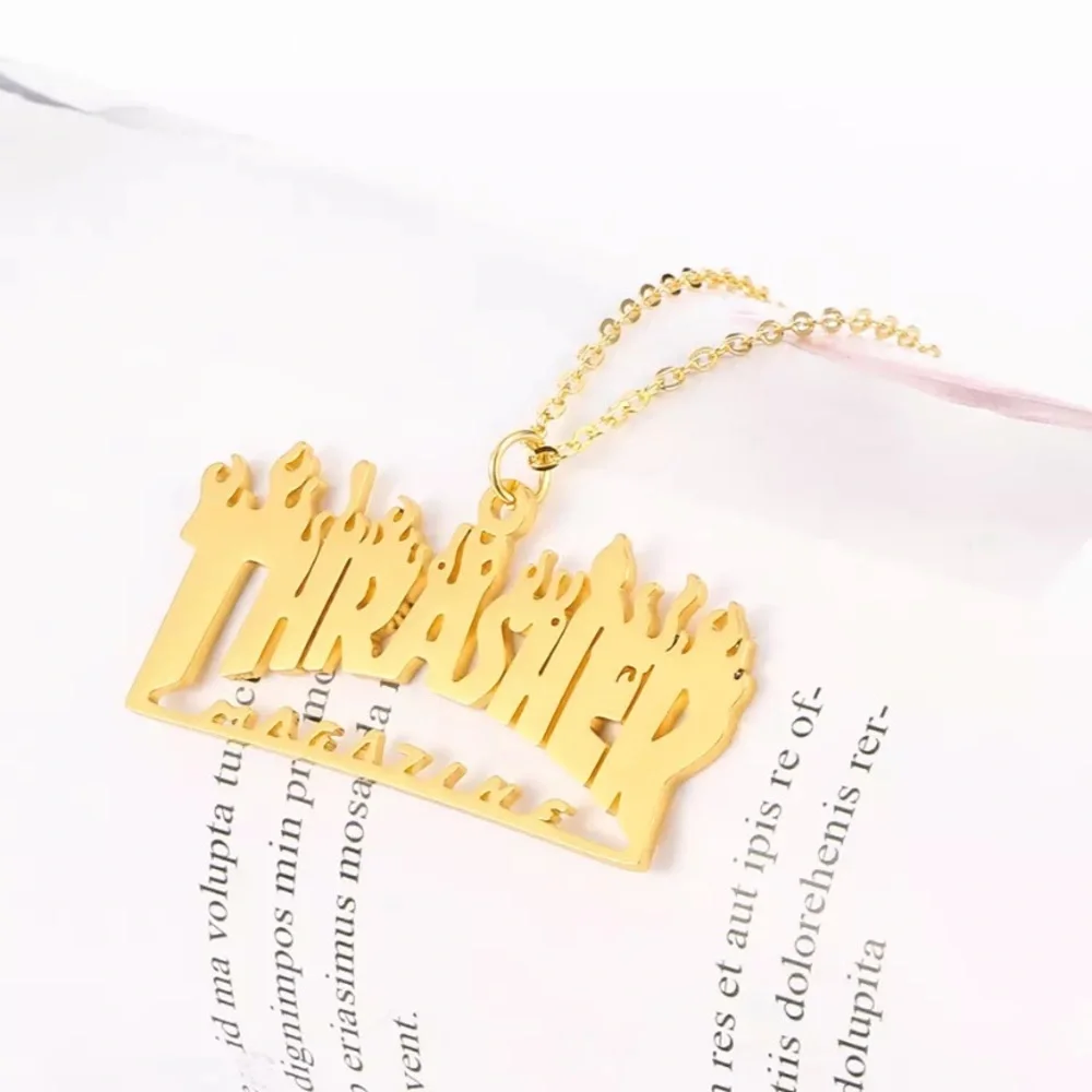 Thrasher logo necklace - Picture 2 of 5